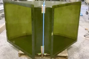 工場設備　換気用FRPダクト