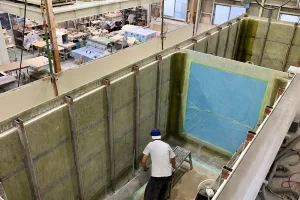 FRP製大型パネルタンク